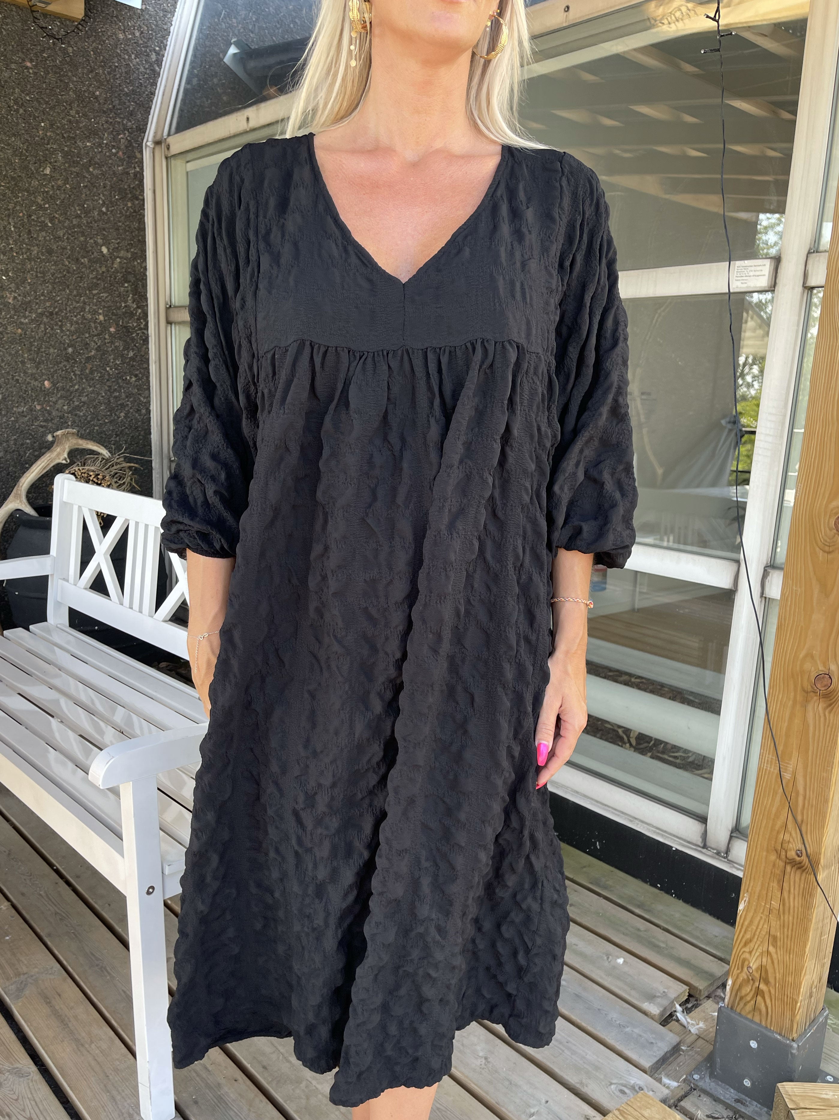 My - Lang kjole i babydollfacon